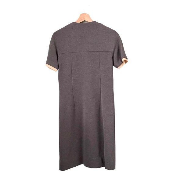 Vintage Rontini Work Dress V Open Neck Mini Dress in Size ***SEE MEASUREMENTS*** - Picture 3 of 9